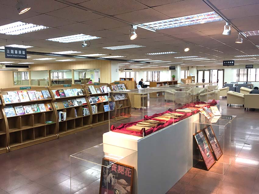 圖書館LED軌道燈安裝工程