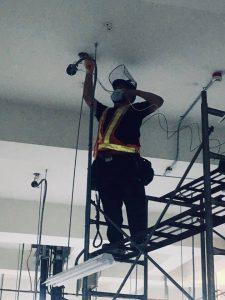 搭架燈具線路更換新線工程