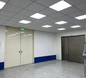 更換燈具,LED平板燈,LED輕鋼架燈,平板燈具,桃園照明工程