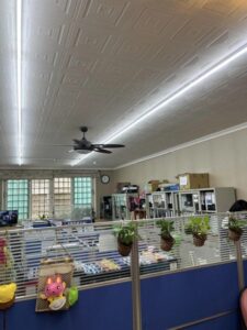 LED T5串接燈、桃園照明工程、 LED燈具安裝、 燈具更換
